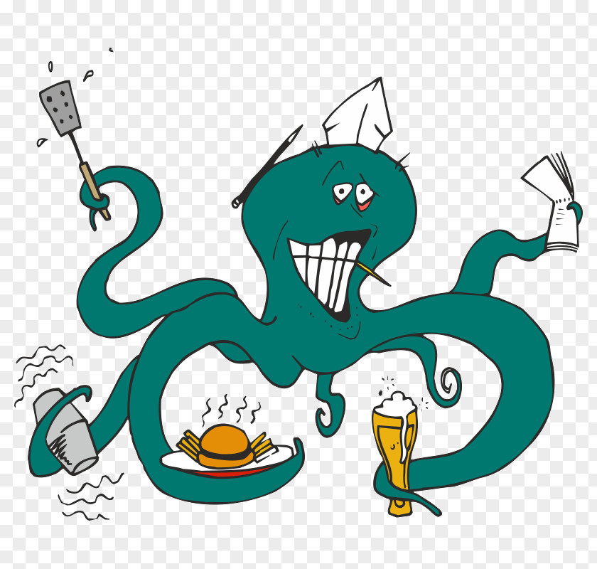 Octopus Squid Download Image Vector Graphics PNG