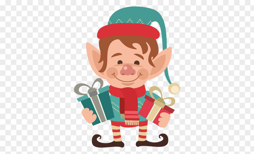 Santa Claus Christmas Elf PNG