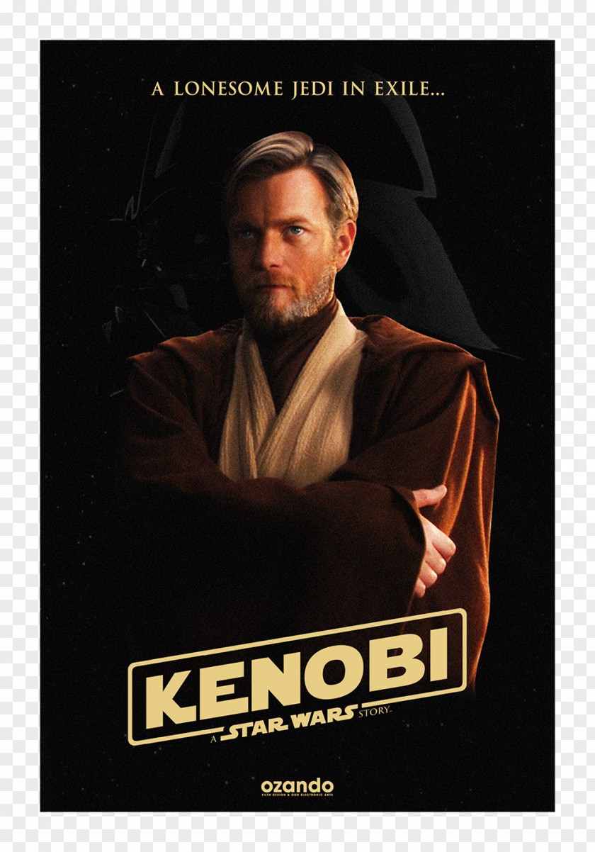 Star Wars Alec Guinness Obi-Wan Kenobi Poster PNG