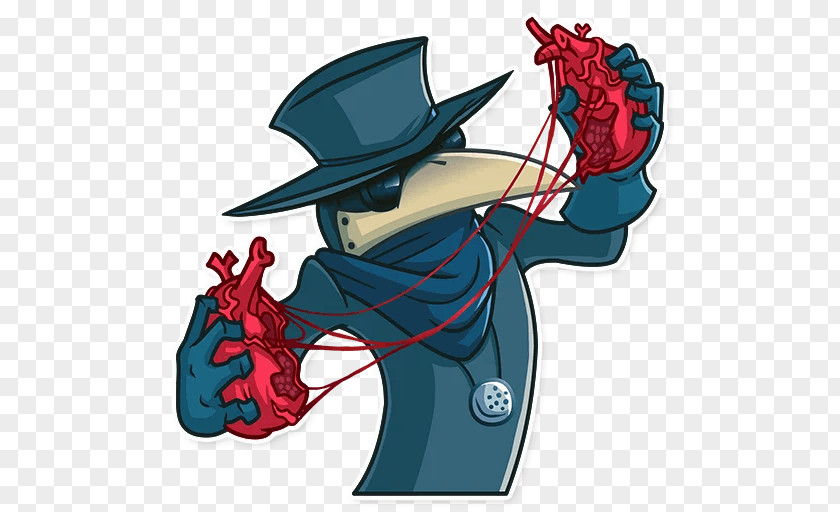 Telegram Sticker Plague Doctor Clip Art PNG