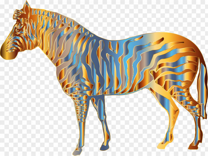 Zebra Quagga Horse Clip Art PNG