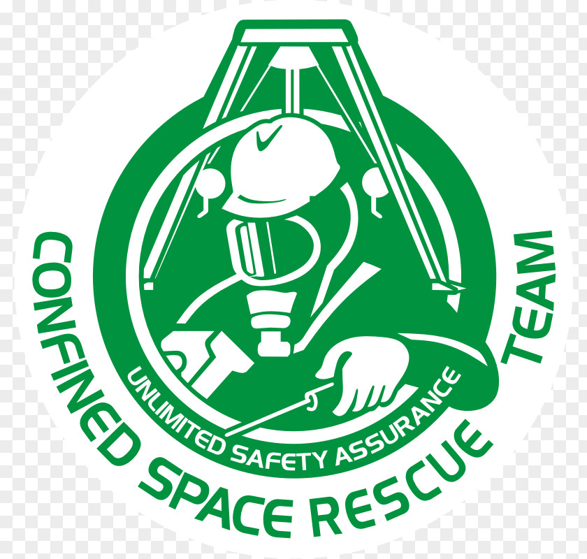 All Material Handling Inc Confined Space Rescue Logo Rope PNG