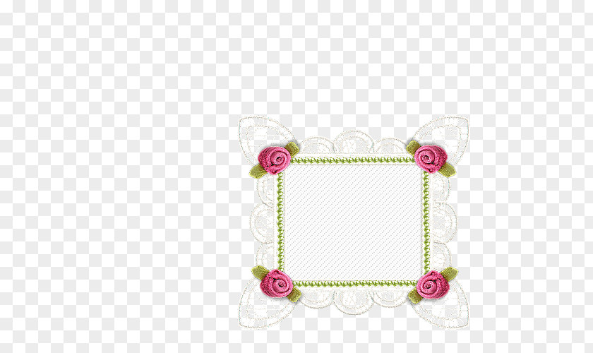 Dentelle Pink M Picture Frames Rectangle Pattern PNG