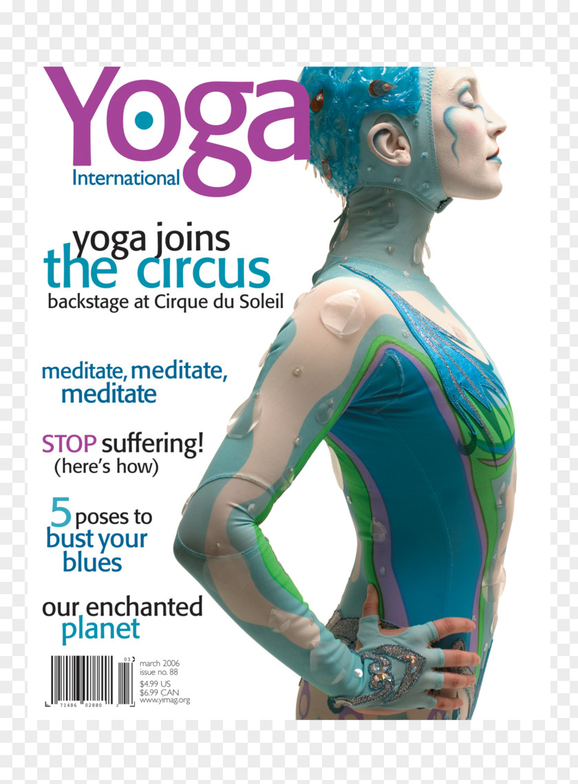 International Yoga Graphic Design Magazine Teal PNG