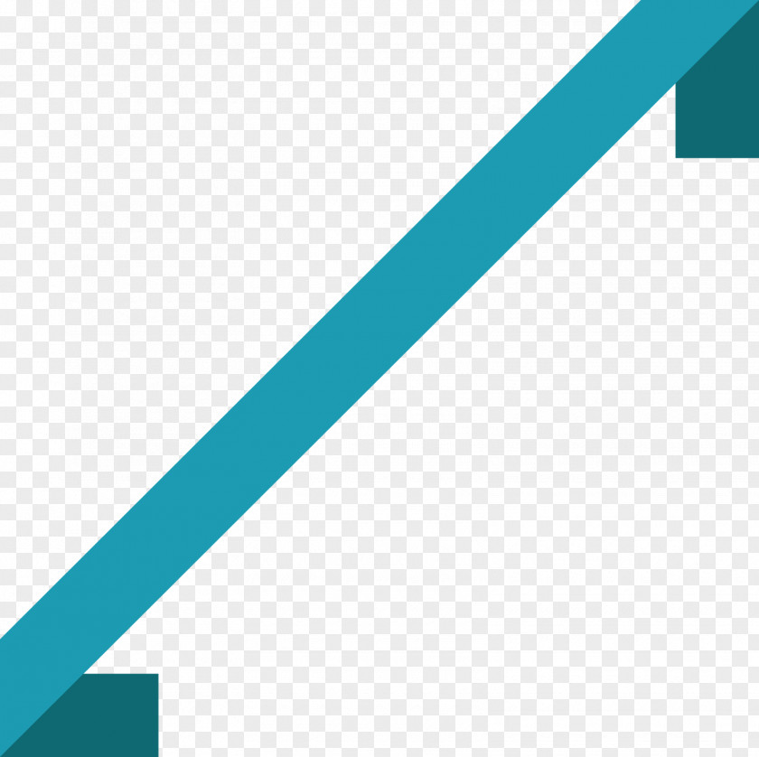 New Angle Ribbon Point Blue PNG