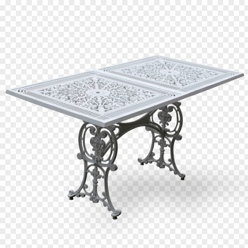 Table Cast Iron Furniture Restaurant PNG