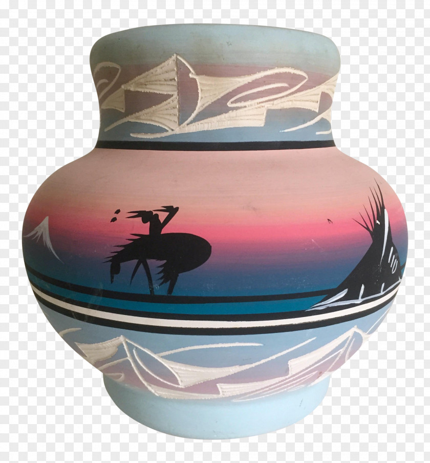 Vase Ceramic Pottery Navajo Tableware PNG