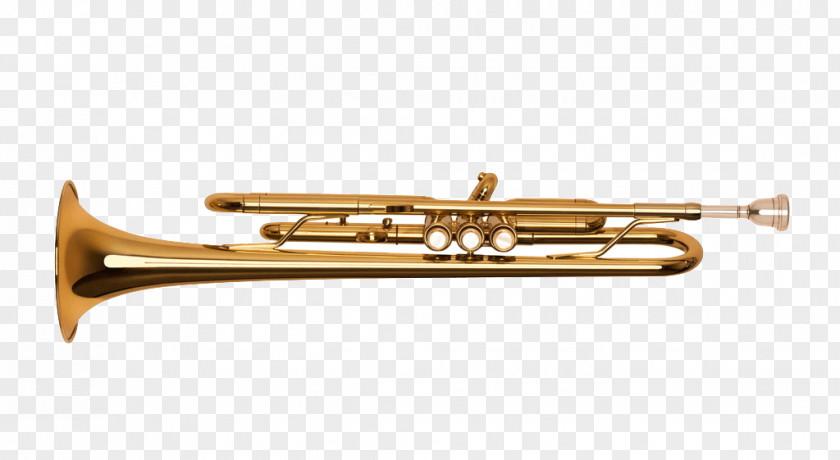Brass Trumpet Musical Instrument PNG