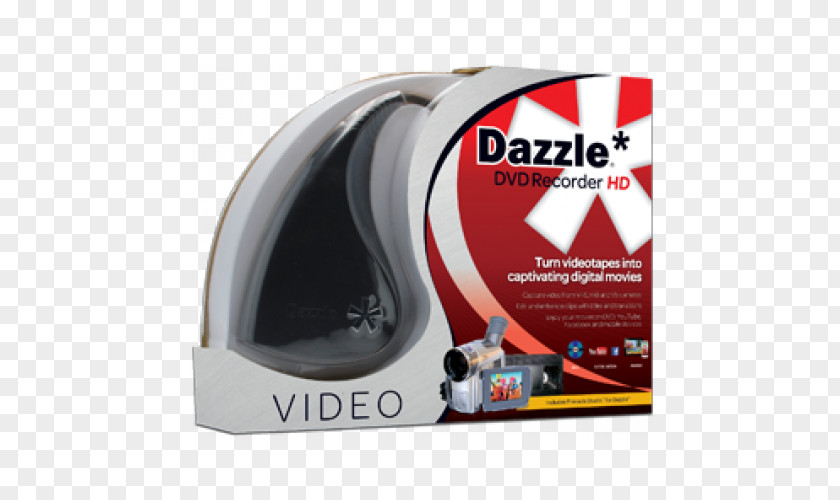 DVD Recordable VHS Video Capture Dazzle Recorder HD Pinnacle Systems PNG