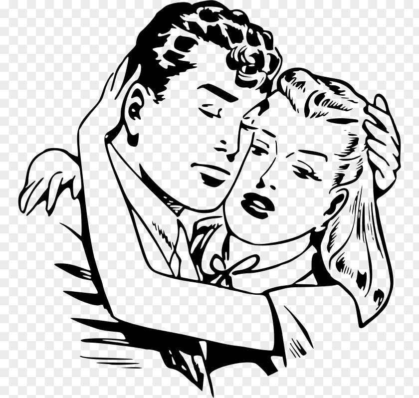 Couple Illustration Clip Art PNG