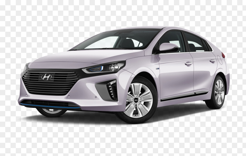 Hyundai Ioniq Hybrid Creative Compact Car Intuitive PNG