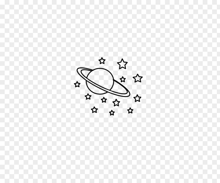Space Drawing Aesthetic Clip Art Image PNG