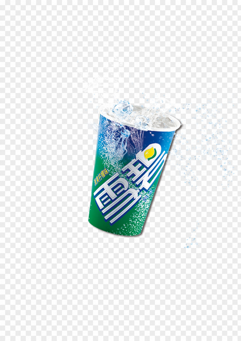 Sprite Carbonated Drink Ice PNG