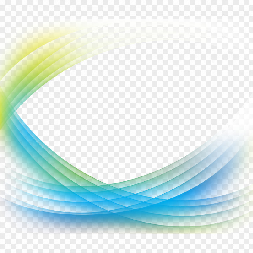 Changeable Blue Curve Lines Line Euclidean Vector PNG