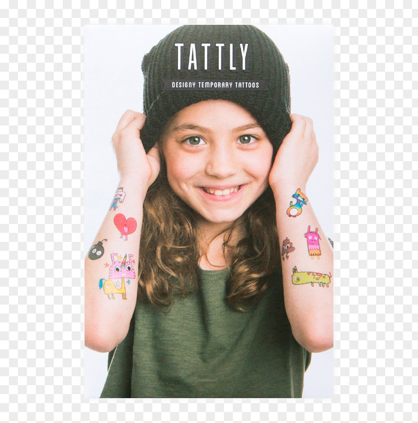 Child Tattly Temporary Tattoos Abziehtattoo PNG