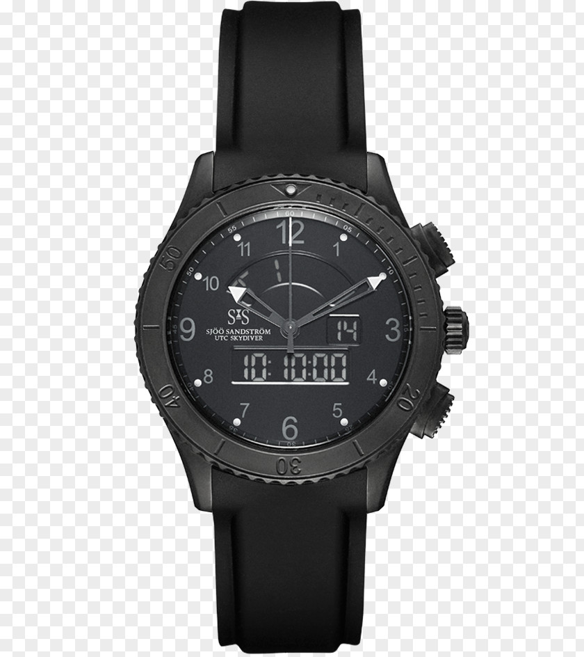 Clock Sjöö Sandström Coordinated Universal Time Watch PNG