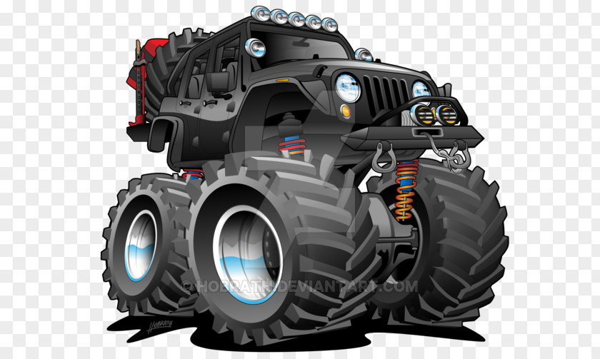 Jeep Wrangler Cartoon Off-roading PNG