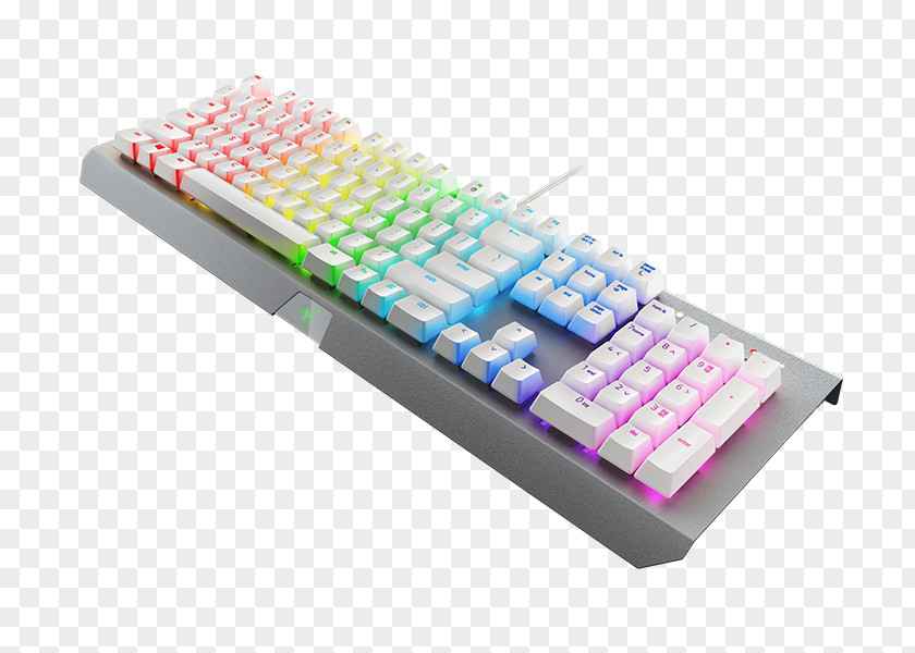 Computer Keyboard Razer BlackWidow X Chroma Inc. Gaming Keypad PNG