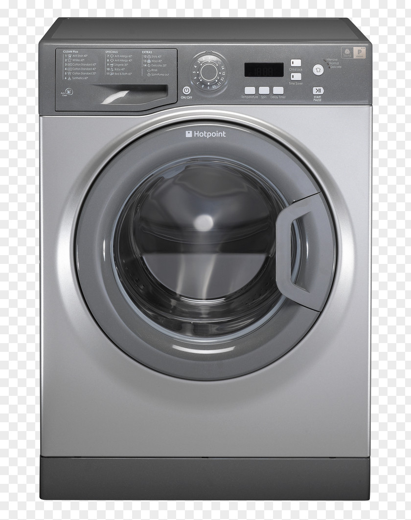 EDW Washing Machines Hotpoint Home Appliance Clothes Dryer PNG