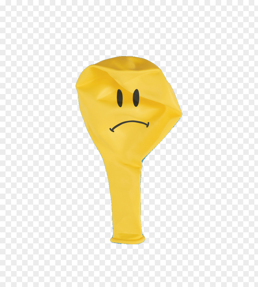 Not Inflatable Balloon Smiley Yellow Animal Font PNG
