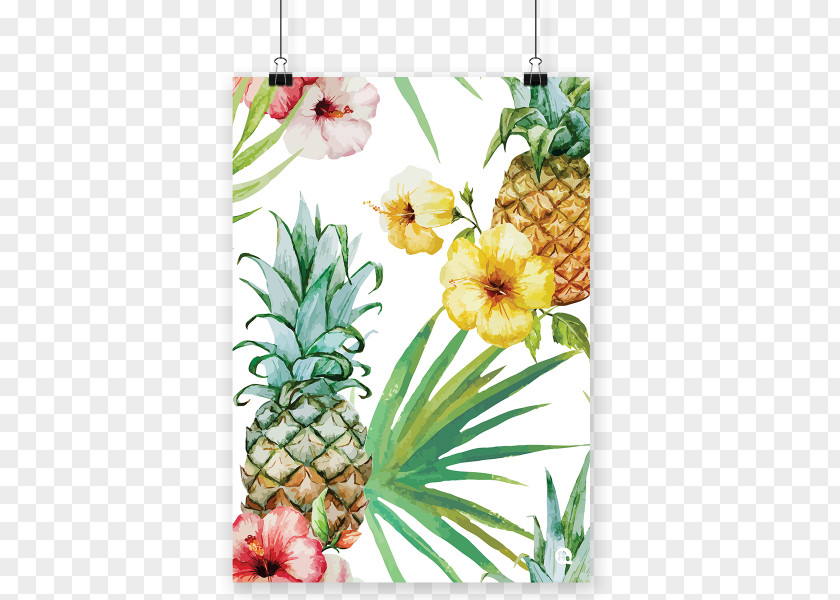 Pineapple Pattern PNG