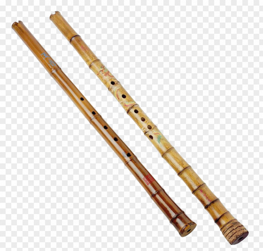 Two Instruments Of Bamboo Flute Bansuri Musical PNG