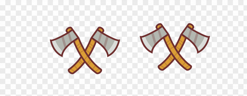 Vector Gray Cross Ax Two Pairs Adobe Illustrator Axe PNG