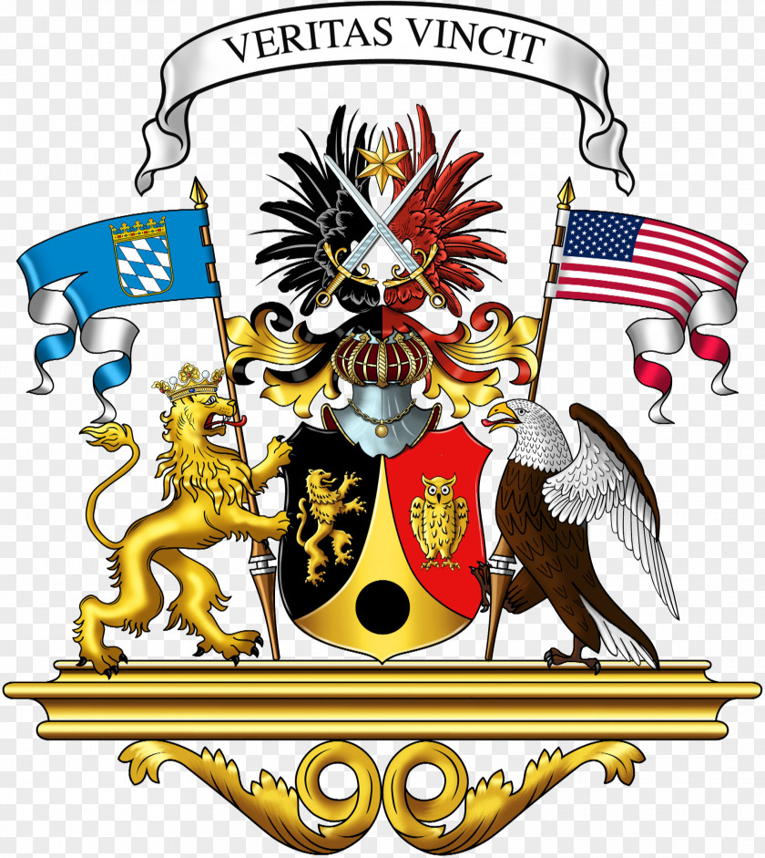 Baron Banner Heraldry Coat Of Arms Munich Illustration Escutcheon PNG