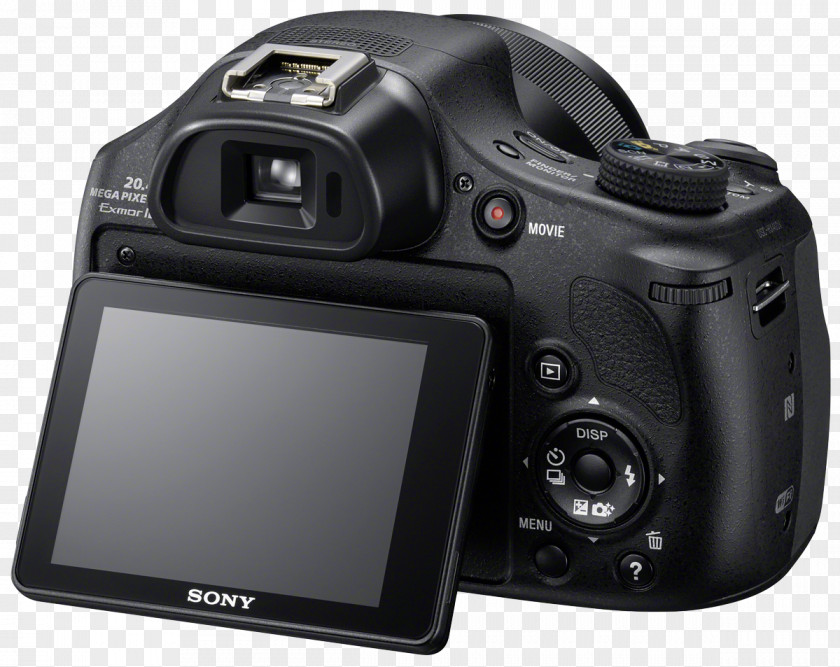 Camera Sony Cyber-shot DSC-HX400V DSC-H400 Bridge Zoom Lens PNG