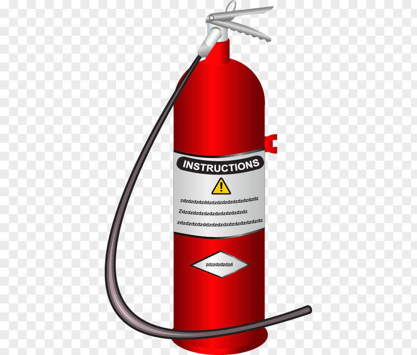 Fire Extinguisher Vector Material Firefighting Clip Art PNG