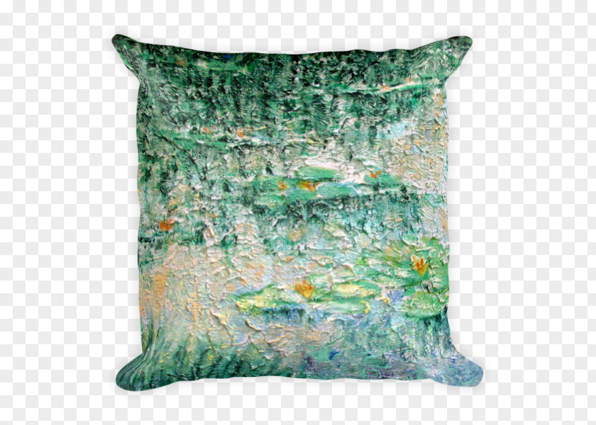 Green Pillow Throw Pillows Cushion Towel Canvas PNG