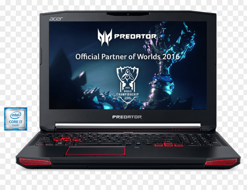 Laptop Intel Core I7 Acer Aspire Predator PNG