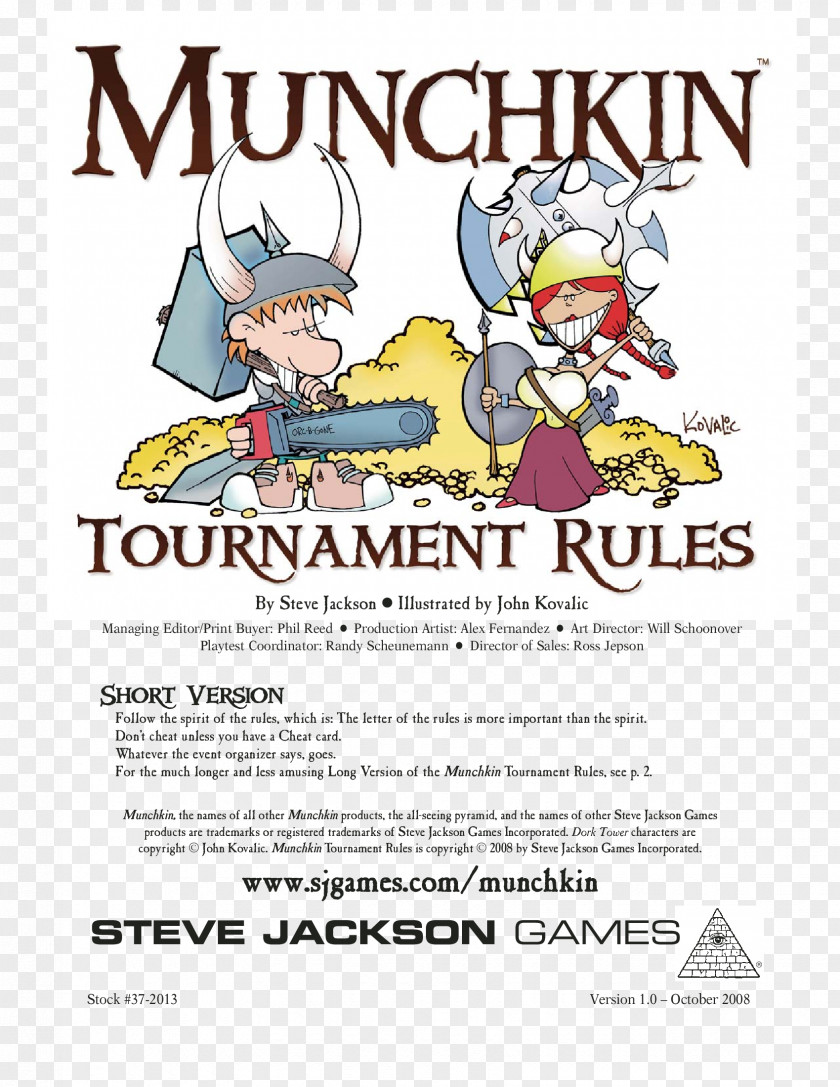 Munchkin Pathfinder Roleplaying Game Tournament Card PNG