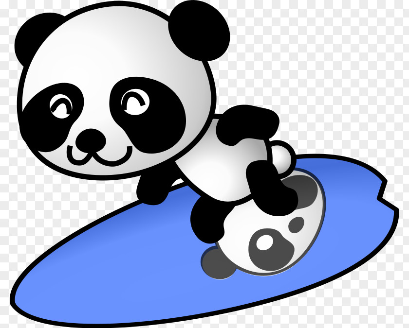 Pax Cliparts Surfing Bear Free Content Clip Art PNG