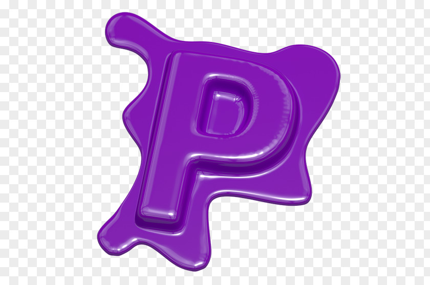 Purple Alphabet Letter Logo Font PNG