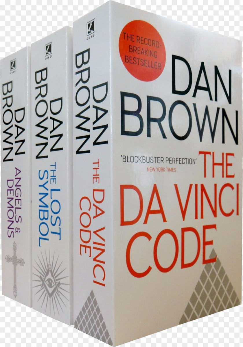 Davinci Code Brown Angels & Demons/The Da Vinci Robert Langdon Book PNG