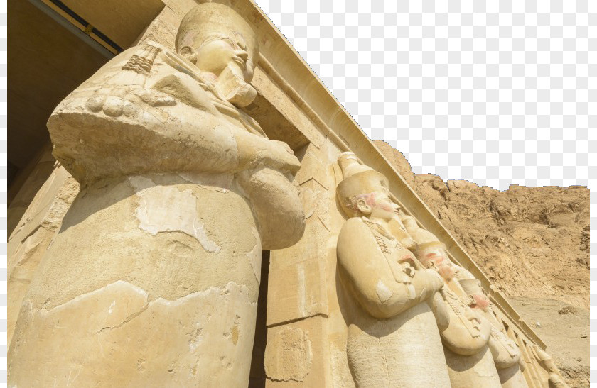 Egyptian Architecture Abu Simbel Temples Deir El-Bahari Pyramids Luxor Mortuary Temple Of Hatshepsut PNG