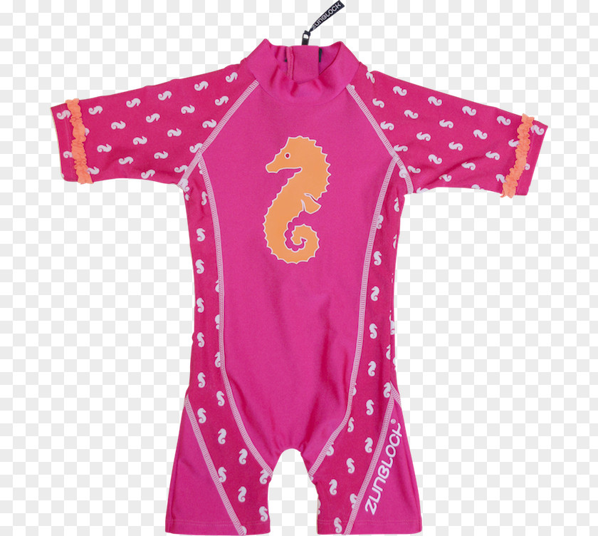 Seahorse One-piece Swimsuit Sun Protective Clothing PNG