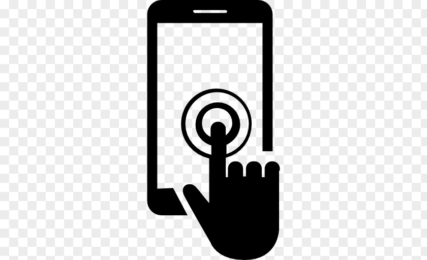 Smartphone IPhone Silhouette PNG