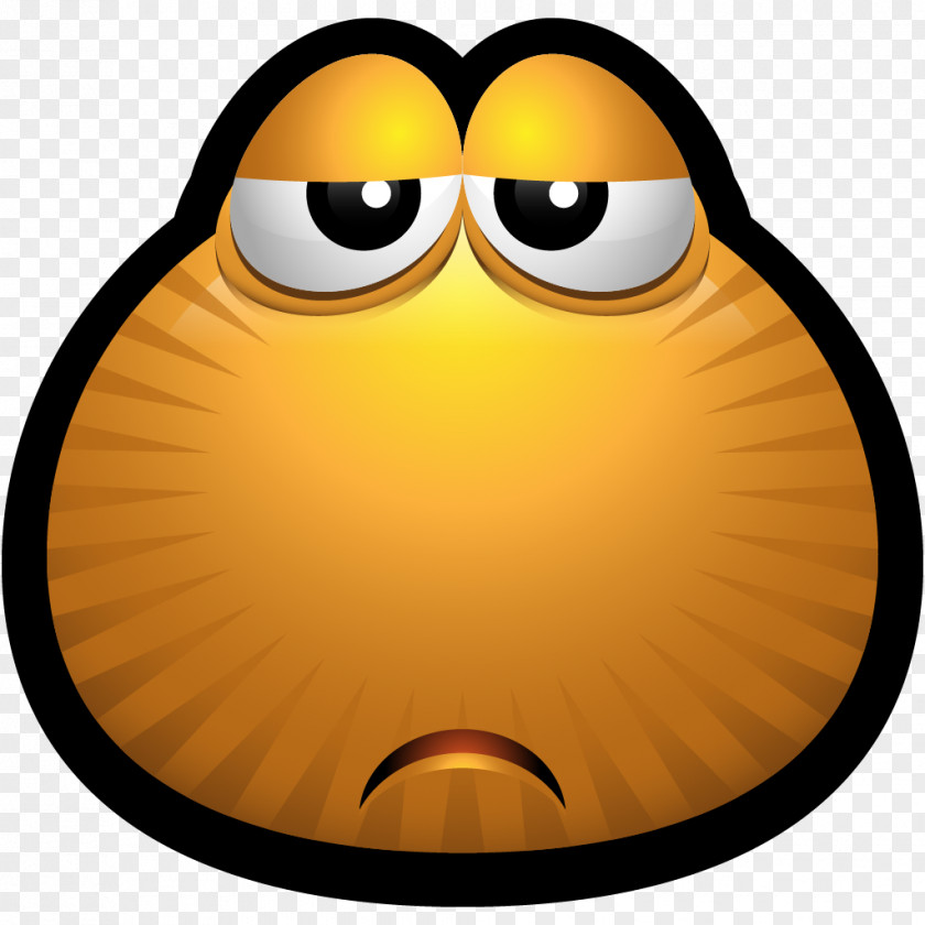 Brown Monsters 34 Emoticon Smiley Yellow Beak PNG