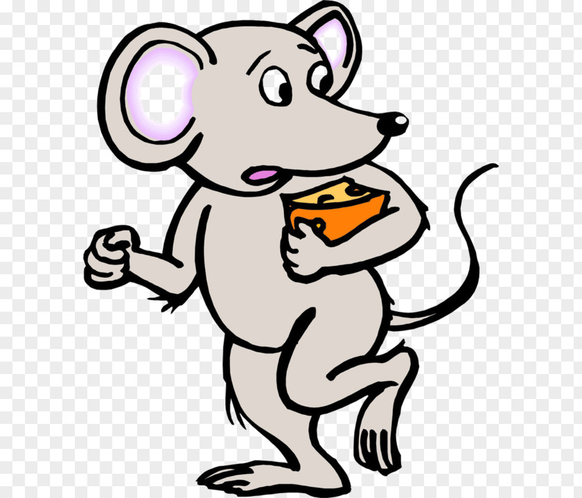 Cartoon Panic Mouse Who Moved My Cheese? Macaroni And Cheese Clip Art PNG