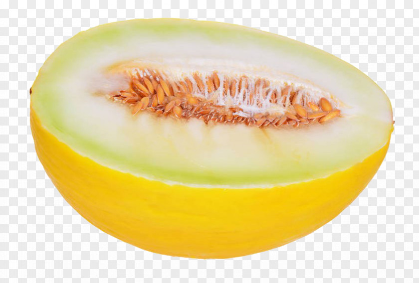 Half A Melon Honeydew Hami PNG