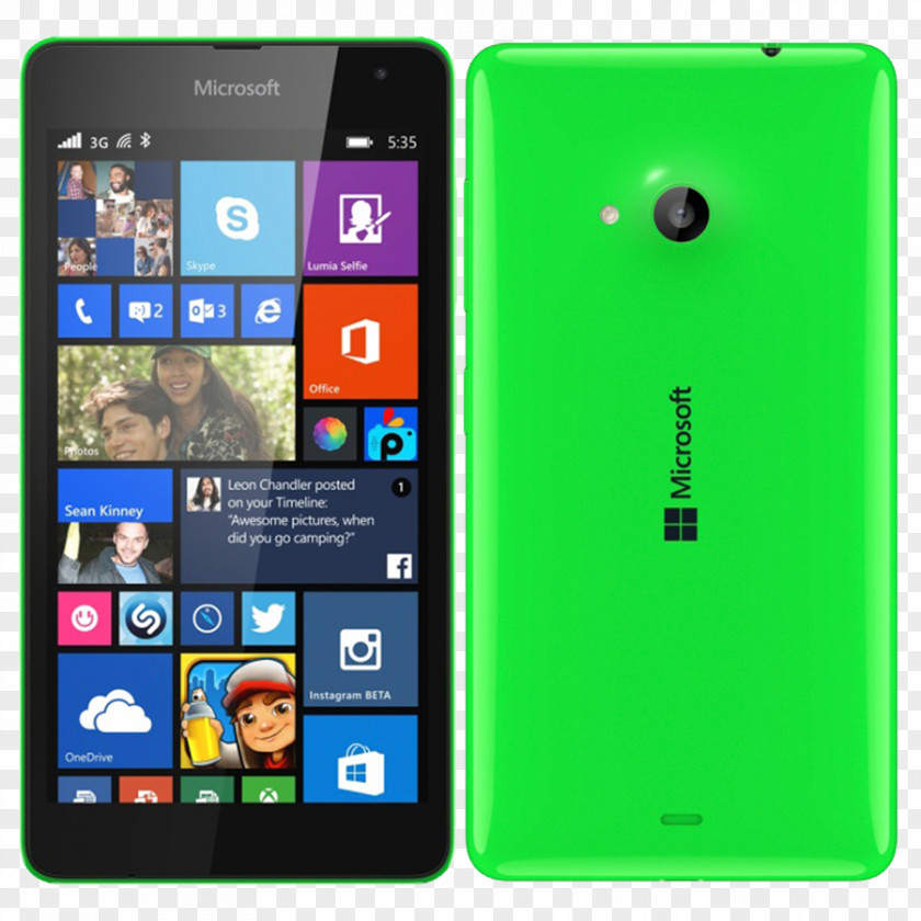 Smartphone Nokia Lumia 900 630 Microsoft 640 535 Dual 8GB 3G Green Unlocked PNG