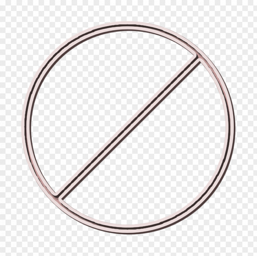 Spoke Bicycle Part Essential Set Icon Forbidden PNG