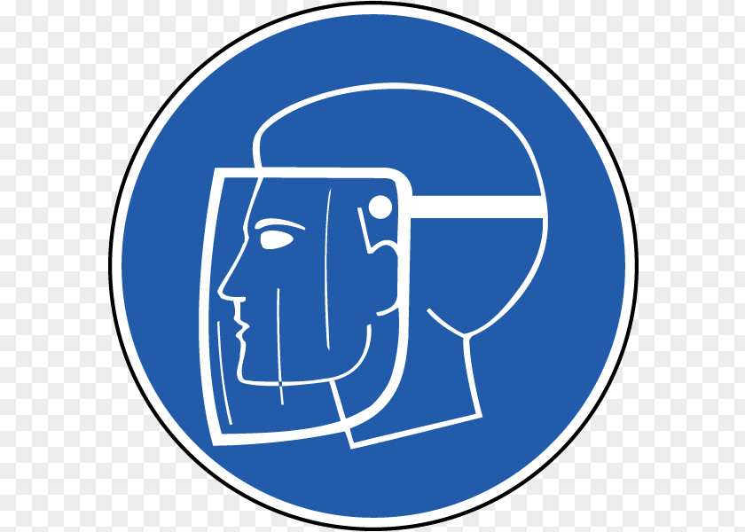 Symbol Face Shield Personal Protective Equipment Occupational Safety And Health Sign PNG