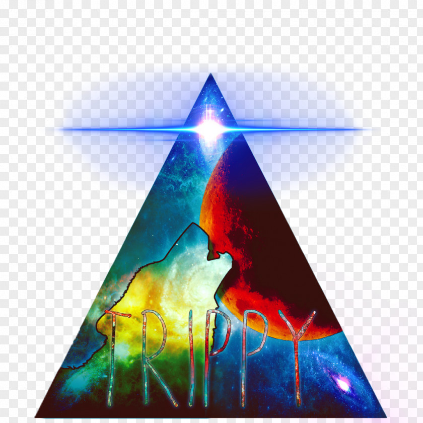 Trippy Wolf Backgrounds For Desktops Desktop Wallpaper Triangle Computer Microsoft Azure PNG