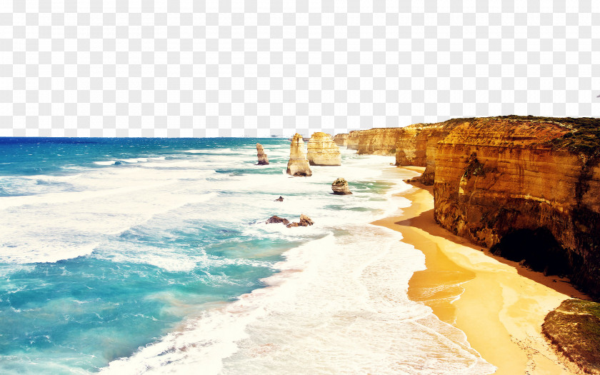 Australia Twelve Apostles Nine The Great Ocean Road Travel Wallpaper PNG