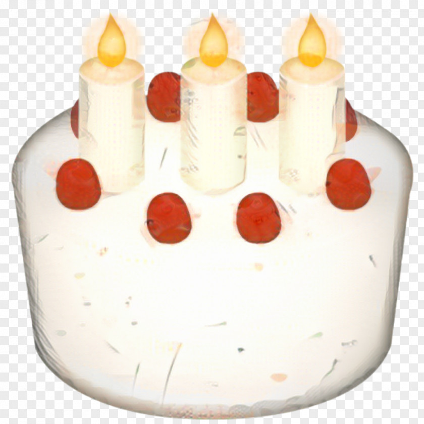 Birthday Candle Cartoon Cake PNG