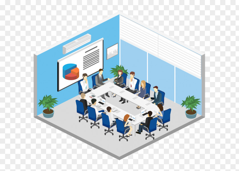 Business Conference Centre Vector Graphics Table Office PNG