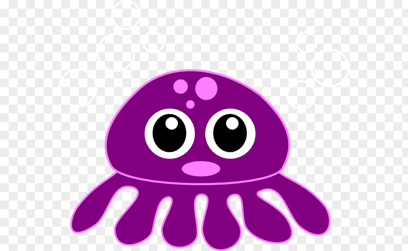 Cute Octopus Transparent Image Cartoon Clip Art PNG